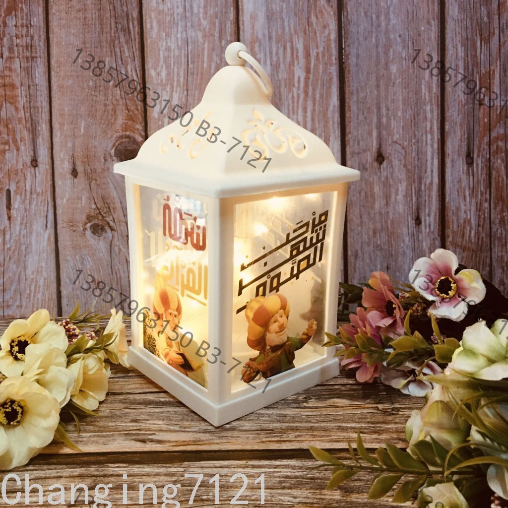 Cross-border antique-style Christmas and Ghost Festival wishing lanterns, ramadan decorative craft, wholesale small oil lamps for Ramadan details Picture