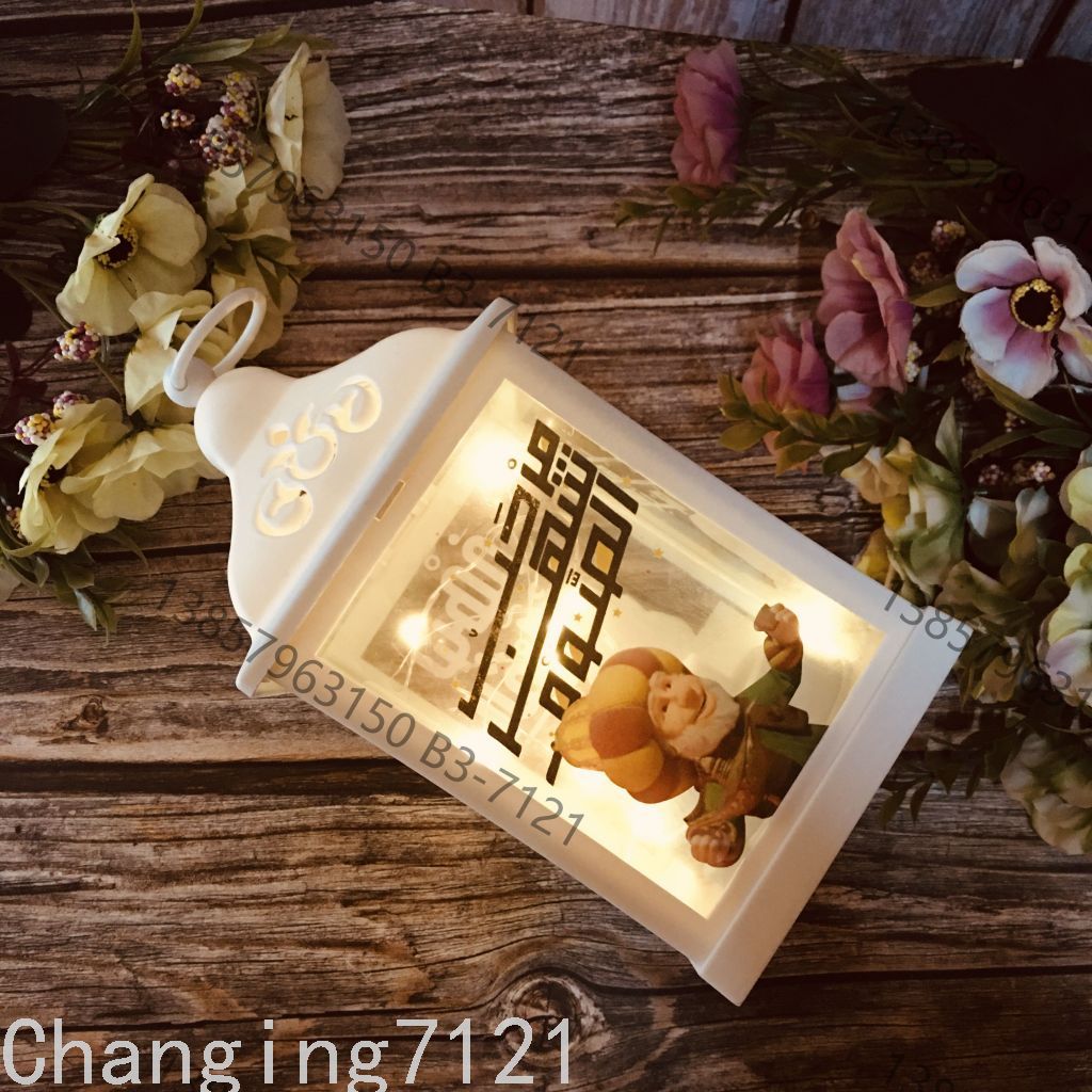 Cross-border antique-style Christmas and Ghost Festival wishing lanterns, ramadan decorative craft, wholesale small oil lamps for Ramadan Application Scenario