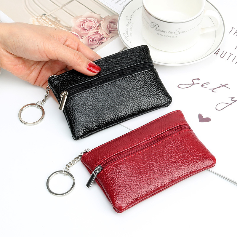 韩版钱包迷你时尚零钱包女式薄短款小手拿包女钥匙包卡包硬币包潮图