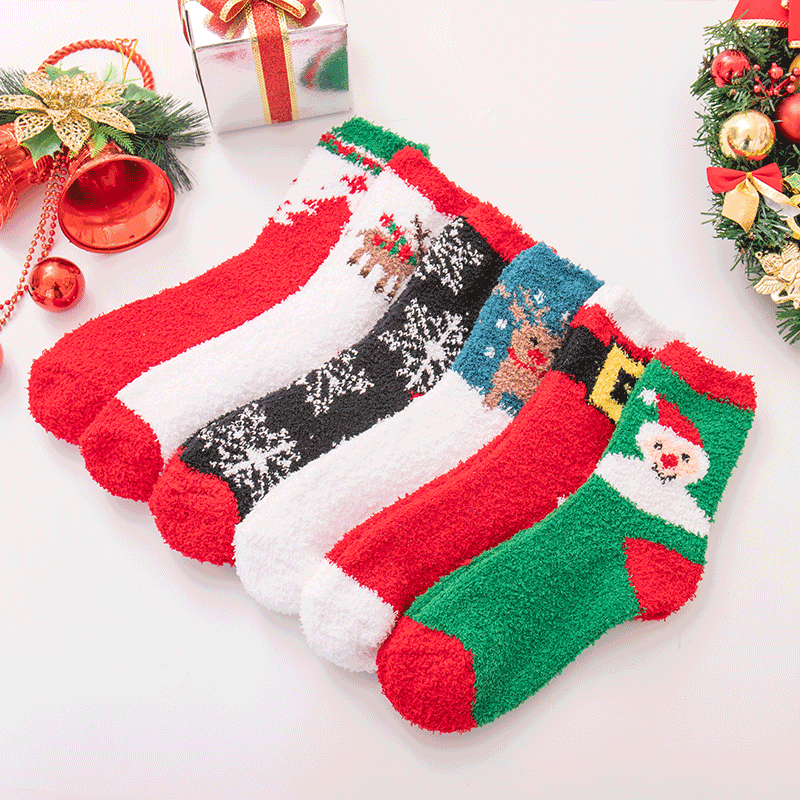 其他袜子实物图