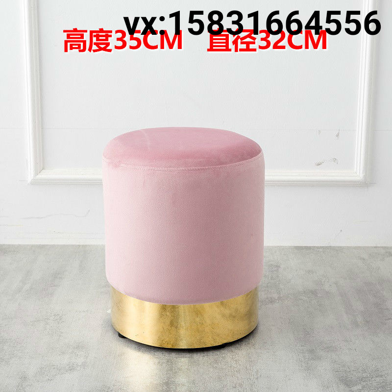 Household stool for shoes stool comb makeup stool light luxu详情图4