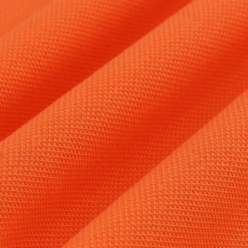 40S mercerized beaded fabric, 200g polyester-cotton beaded mesh fabric, spring and summer school uniform, sports polo shirt, knitted fabric