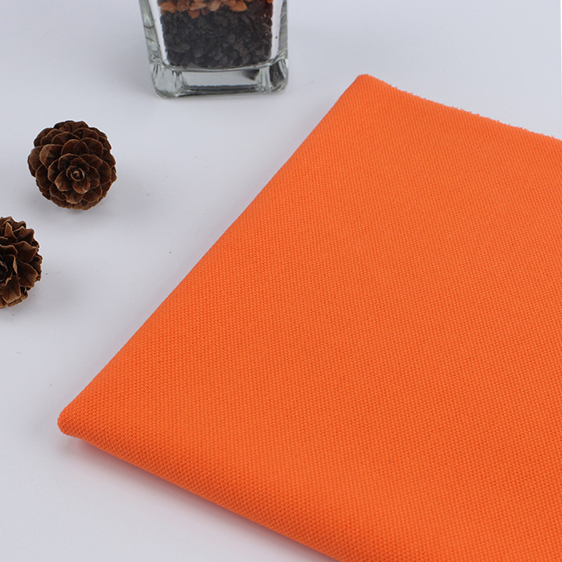 40S mercerized beaded fabric, 200g polyester-cotton beaded mesh fabric, spring and summer school uniform, sports polo shirt, knitted fabric details Picture