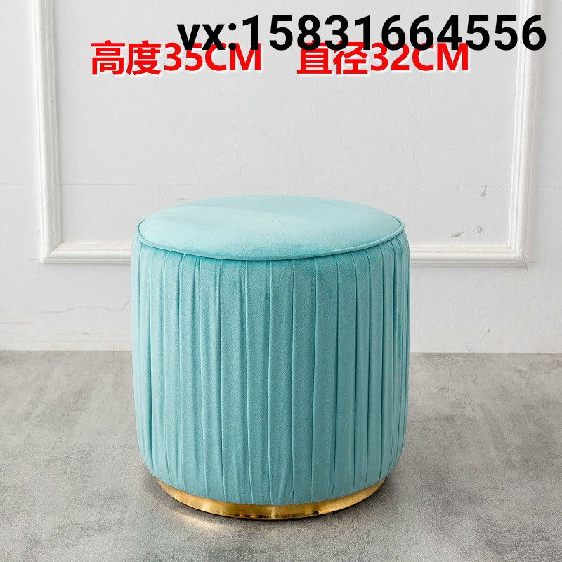 Household stool for shoes stool comb makeup stool light luxu详情图5