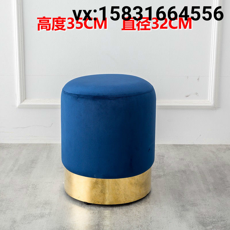 Household stool for shoes stool comb makeup stool light luxu详情图2