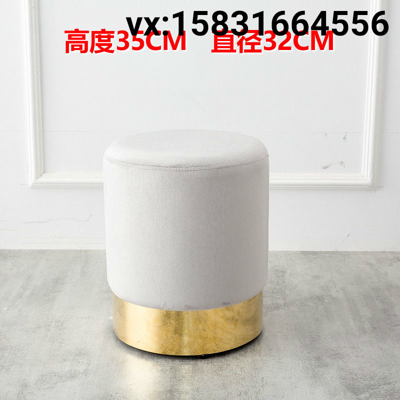 Household stool for shoes stool comb makeup stool light luxu详情图3