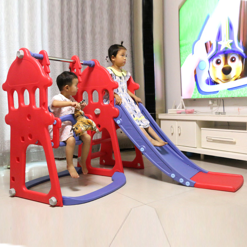 儿童滑梯室内家庭用小型秋千组合幼儿园滑梯儿童玩具休闲益智玩具详情图4