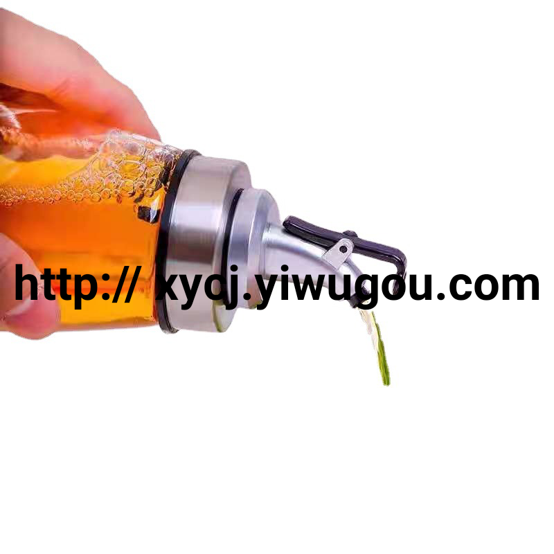 Oil bottle glass leak-proof oil pot, seasoning high borosilicate household small soy sauce oil and vinegar bottle and jar, kitchenware soy sauce pot Specification image