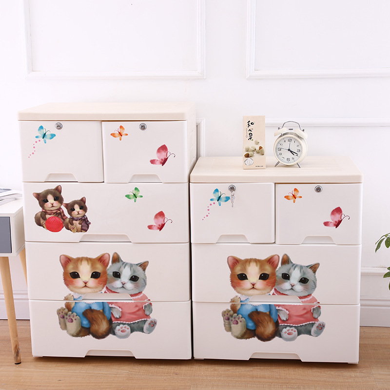 儿童衣柜实物图