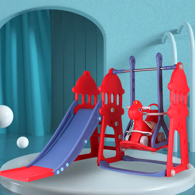 儿童滑梯室内家庭用小型秋千组合幼儿园滑梯儿童玩具休闲益智玩具详情图1