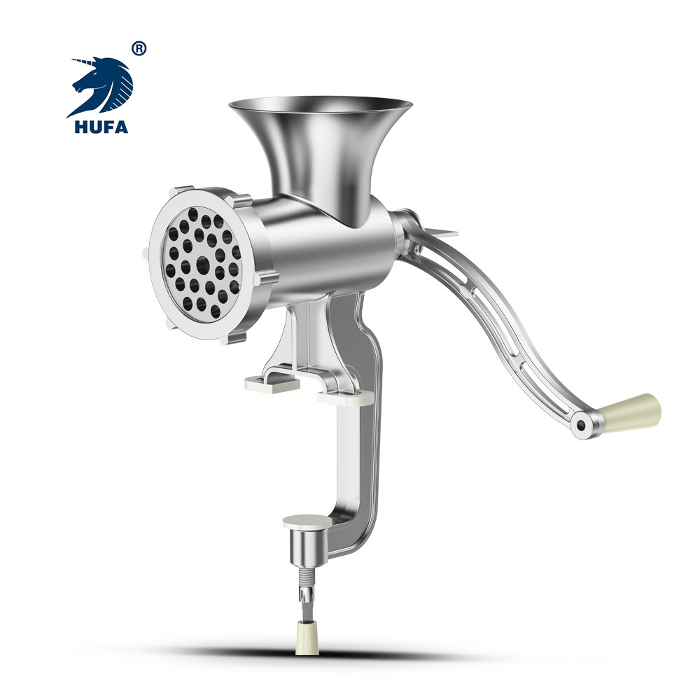 Run lake stainless steel meat grinder B10 10-210-3 household multi-function manual meat grinder thumbnail