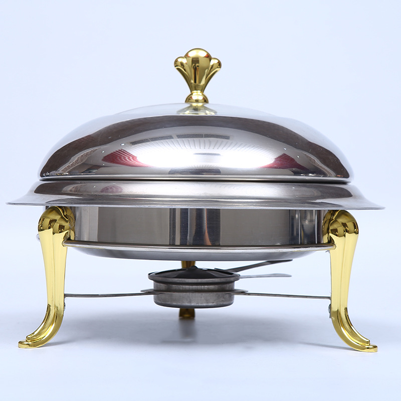 High-Grade Stainless Steel Alcohol Stove Commercial Hotel Stainless Steel Overlord Traditional Pot Holiday Birthday Buffet Stove Buffet Fast Food Stove Alcohol Hot Pot Restaurant Buffet Restaurant Portable Alcohol Hot Pot Meal Stove Item Picture