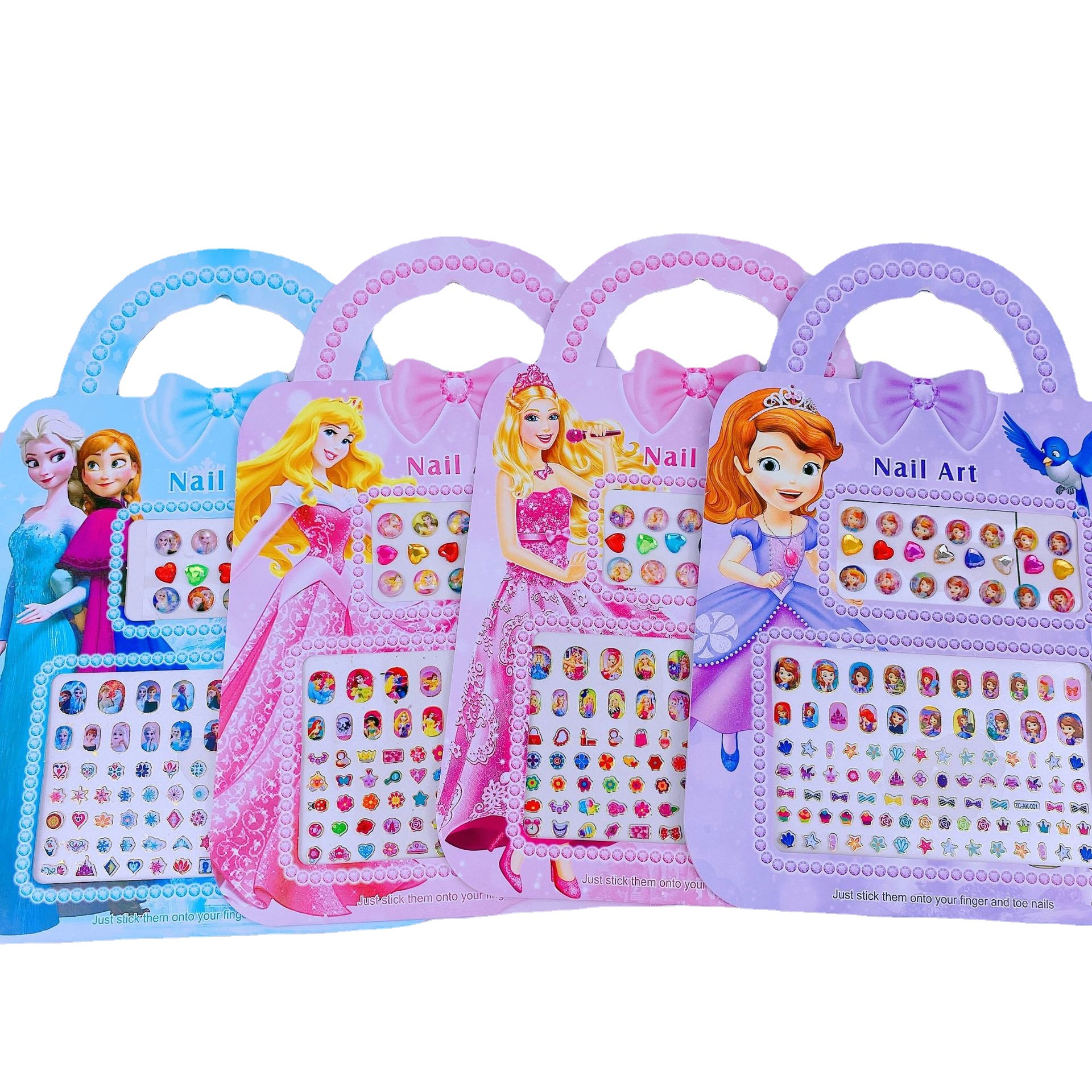 وأظافر الأطفال محمولة على ثاقب أيكريك الأحجار الكريمة، الملصق الأظافر، Item Picture