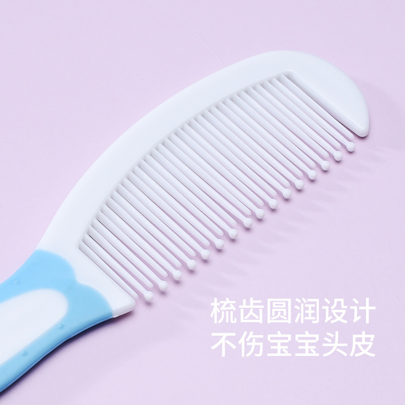 Baby care six-piece set: comb, brush, scissors, baby care set, nail care and nail clipper 6-piece set Application Scenario