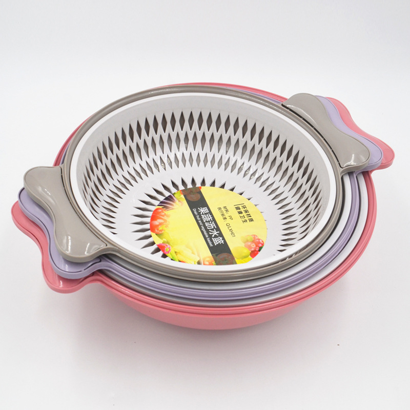 沥水篮、盆实物图