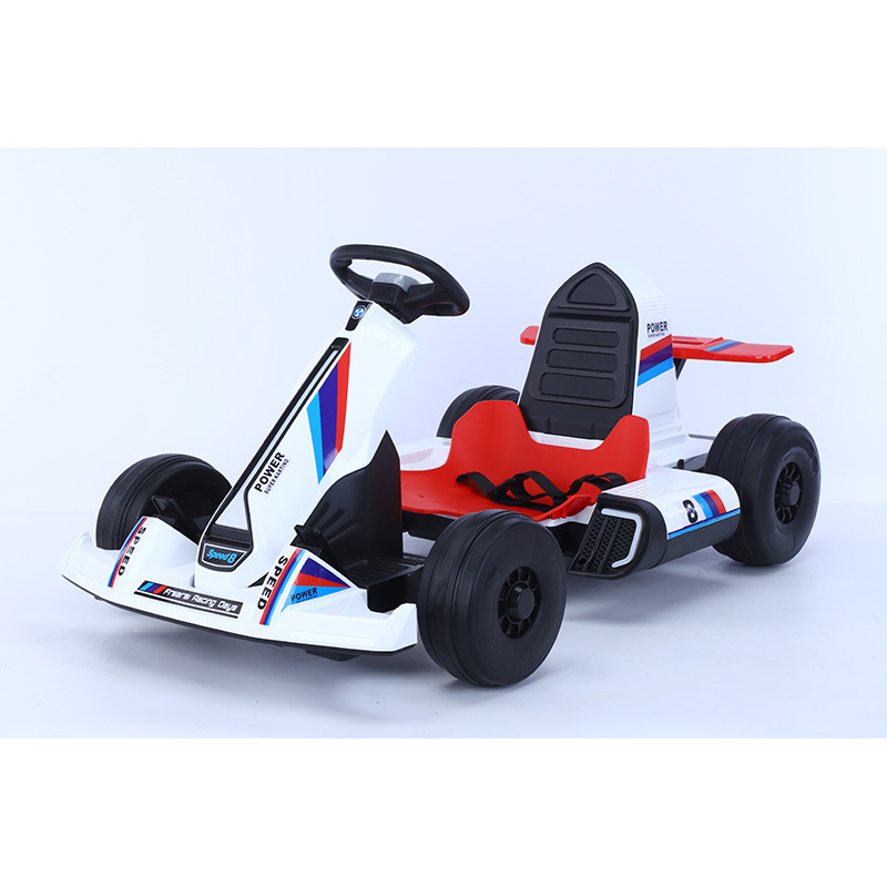 In 2022, the best-selling four-wheel electric children's square go-kart, drift car, baby and children's car kids go kart for foreign trade full figure