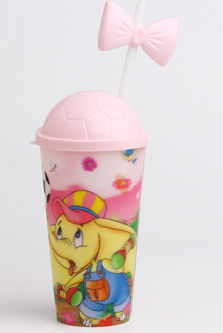 21 New 3D football head cartoon water cup Anti drop anti leak cup straight drink cup