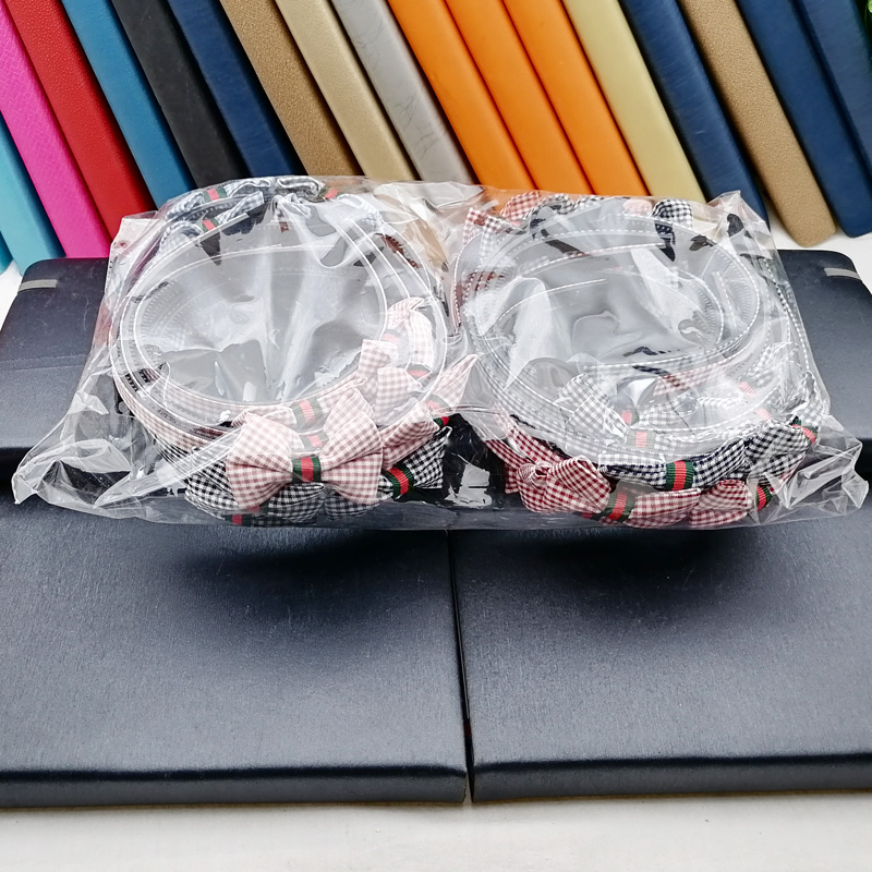 A1027 Double bow tie, headband, hairband, hairpin, hair clip, hair accessory, headwear, two-yuan store Specification image