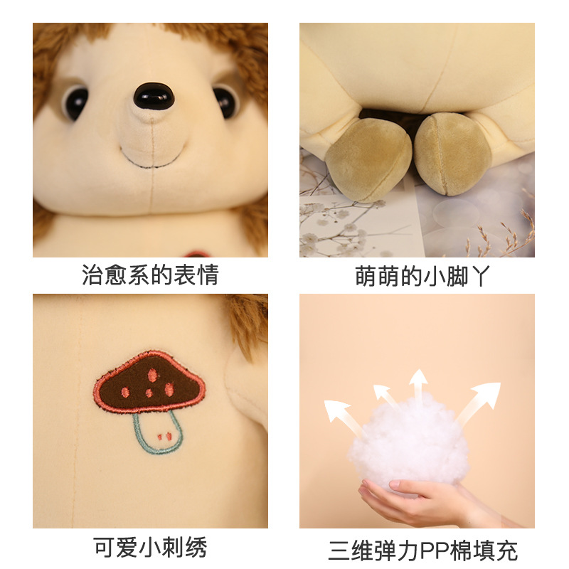 Haoweida's new cute hedgehog plush toy doll is a birthday gift for girls and is available for wholesale Application Scenario