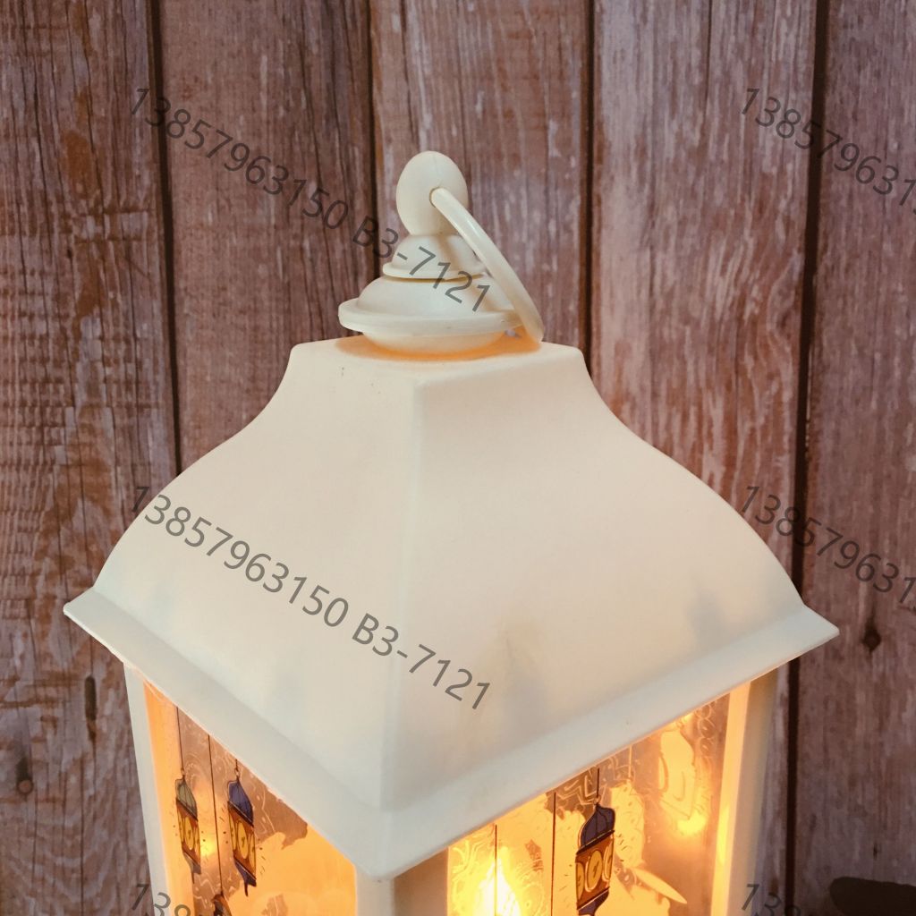 Custom-made iron art led lights eid for Ramadan, decorative lanterns and wind lamps for home decoration Specification image