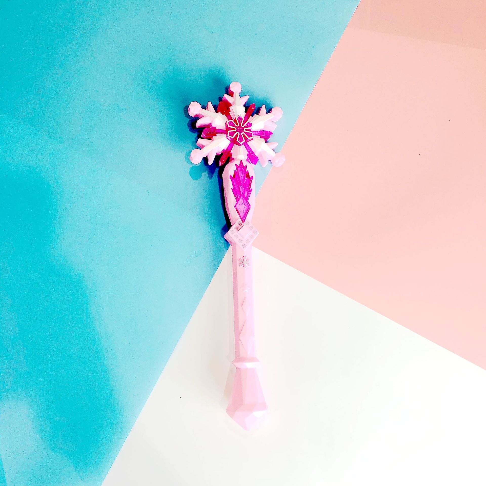 Children's magic wand toys, girls' boxes, gift mixed package wholesale, ground promotion sound and light snowflake flashing sticks Application Scenario
