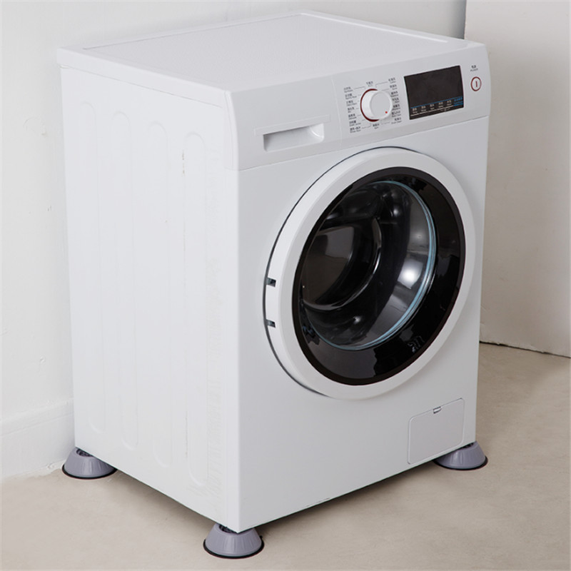 Stable Washing Machine Foot Mat Roller Fully Automatic General Shock Absorption Non-Slip Foot Mat Furniture Cushion Height Increase Silent Application Scenario