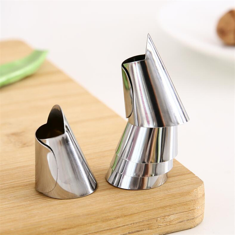 Edamame peeling tool, iron nail cover, water chestnut, broad bean, pine nut, pistachio peeling tool, anti-cutting hand and finger guard