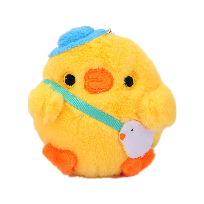 Cross-border supply, cute new chubby chicks, plush toys, dolls, pendants, keychains, wholesale from the manufacturer Item Picture