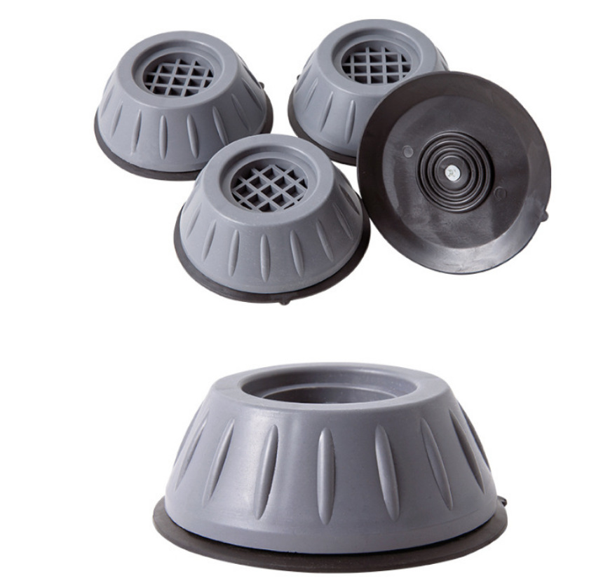 Stable Washing Machine Foot Mat Roller Fully Automatic General Shock Absorption Non-Slip Foot Mat Furniture Cushion Height Increase Silent Item Picture
