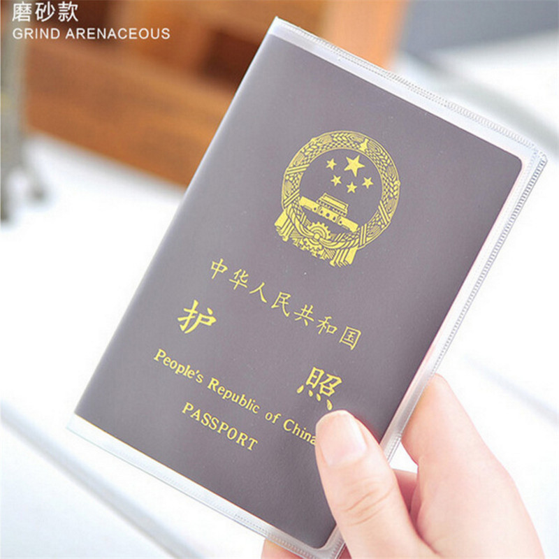 Home frosted passport set passport clip certificate set waterproof passport pack passport protective cover wholesale