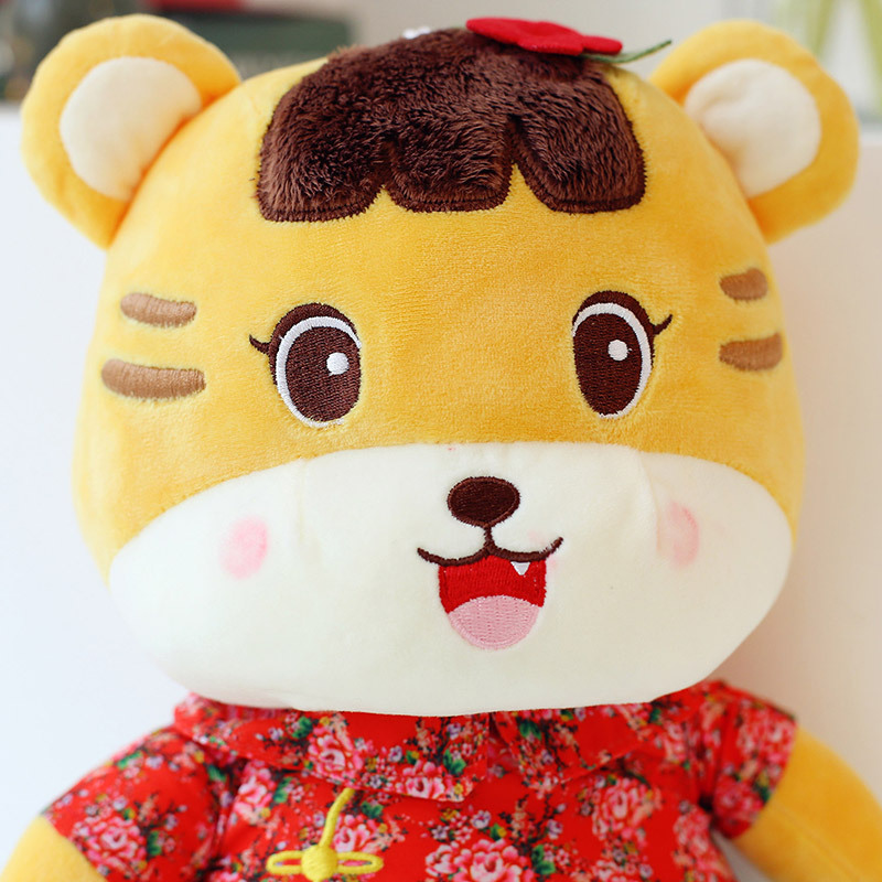 New mascot: Tiger, Tiger Girl, Tiger Baby, plush toys, throw pillows, plush toys, dolls, company gifts details Picture