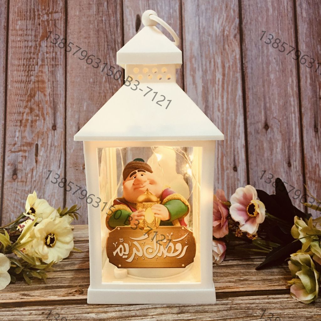 Custom-made iron art led lights eid for Ramadan, decorative lanterns and wind lamps for home decoration Application Scenario