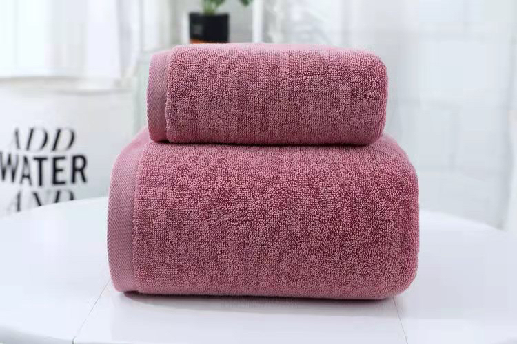 Toalla suave toalla de baño set toalla adulto absorbente y engrosada pareja toalla facial no se cae el pelo baño doméstico limpiar las manos details Picture