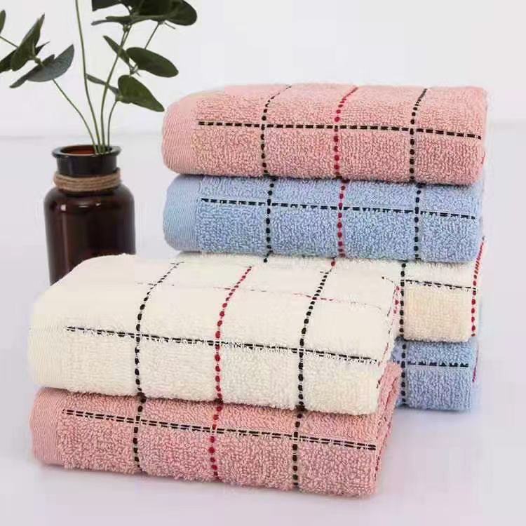 Affordable cotton towels adult male and female students face bath household soft and comfortable wholesale hand towel