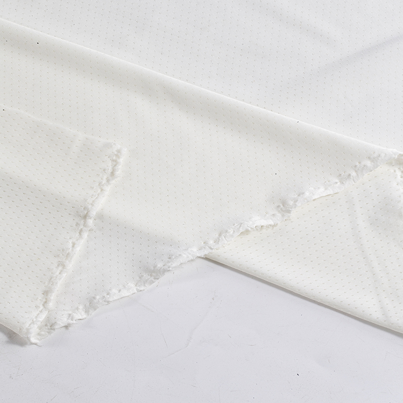 100D+20D comfortable, soft, healthy and low-carbon polyester glossy butterfly mesh material Item Picture