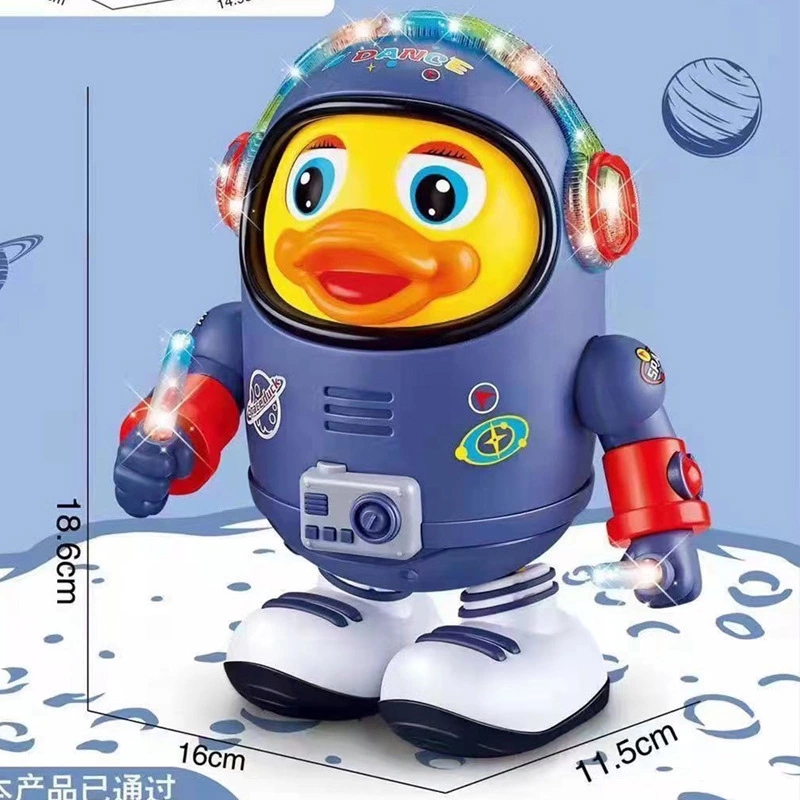 New bestseller 3031 Electric, singing and dancing, space duck, music, lights, left and right walking, children's street toy Application Scenario