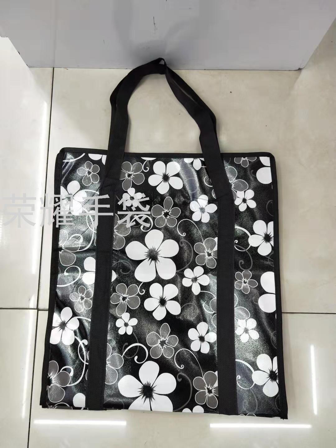 Cotton quilt bags, non-woven fabric shopping bags details Picture
