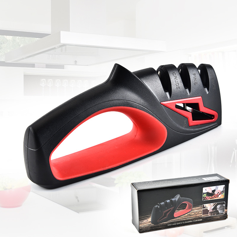 Whetstone, kitchen tools, knife sharpener, multi-functional household vegetable cutting whetstone, kitchen multi-function whetstone, stainless steel whetstone, stainless steel knife sharpener, stainless steel knife sharpener, kitchenware details Picture