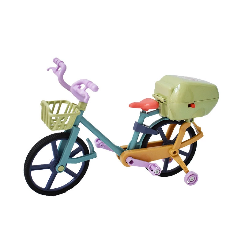 Children's mini simulation bicycle model toys with lights, music, electric shared bikes, and children's house play toys Specification drawing