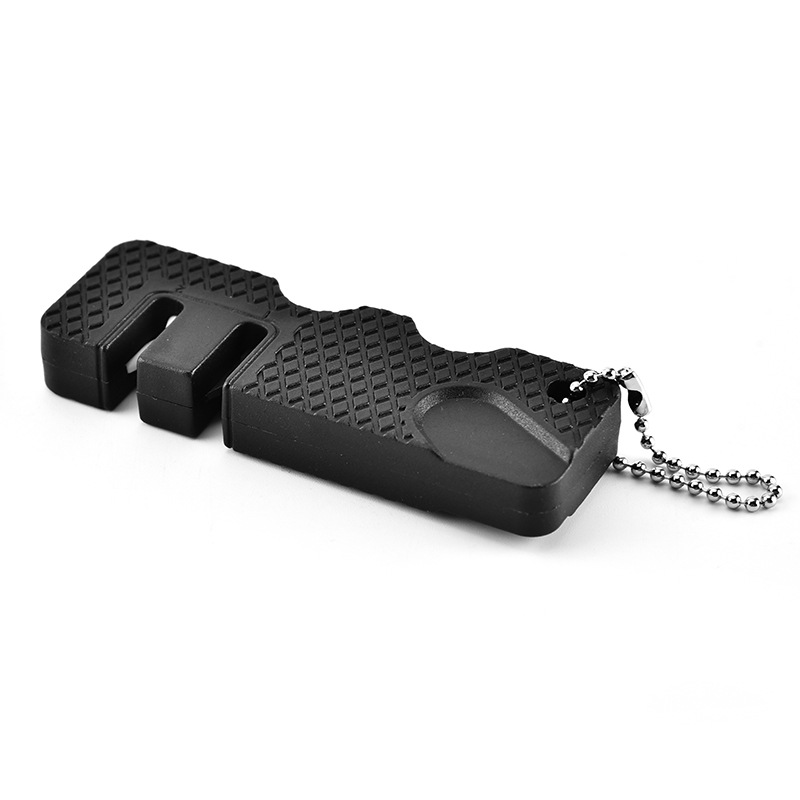 Whetstone, stainless steel multi-functional outdoor portable knife sharpener, kitchen multi-functional knife stone, ABS+ stainless steel multi-functional whetstone, portable whetstone, kitchenware, kitchen small tools Application Scenario