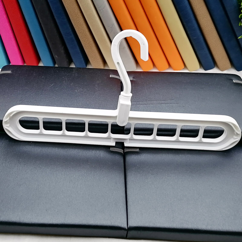 D1344 Simple wardrobe hook hanger hanger hanger tie clip 2-yuan store home and general merchandise wholesale Specification image