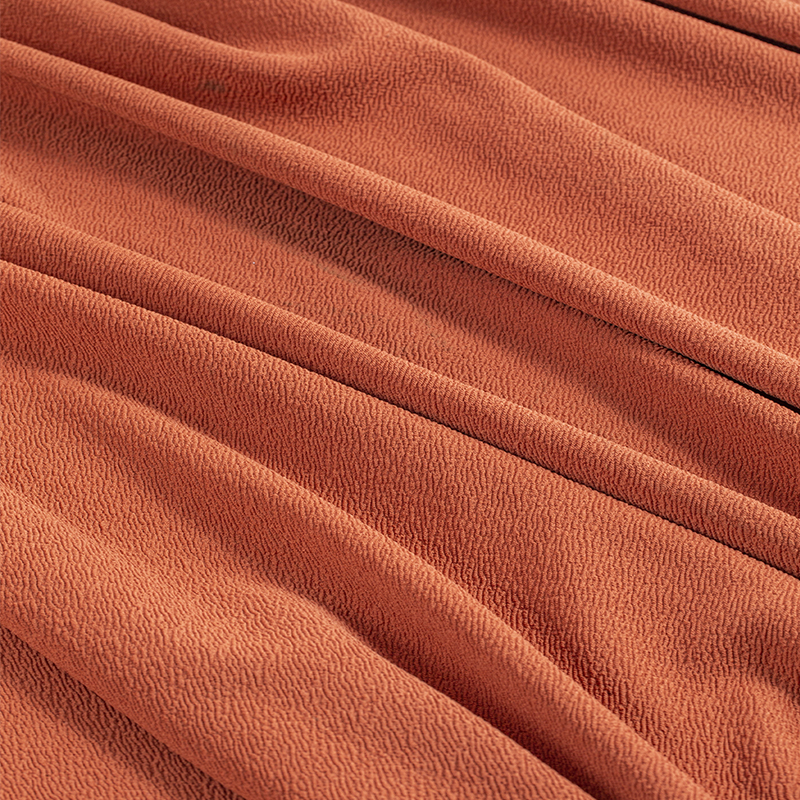 75D/72 Elastic Bubble Cloth 240G Yoga Casual Fabric Fashion Fabric details Picture