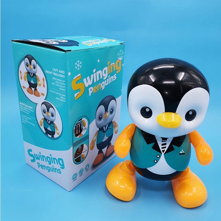 Baby penguin electric, dancing toy robot, children's audible, moving, 1-year-old, 2-year-old infants, boys and girls Item Picture
