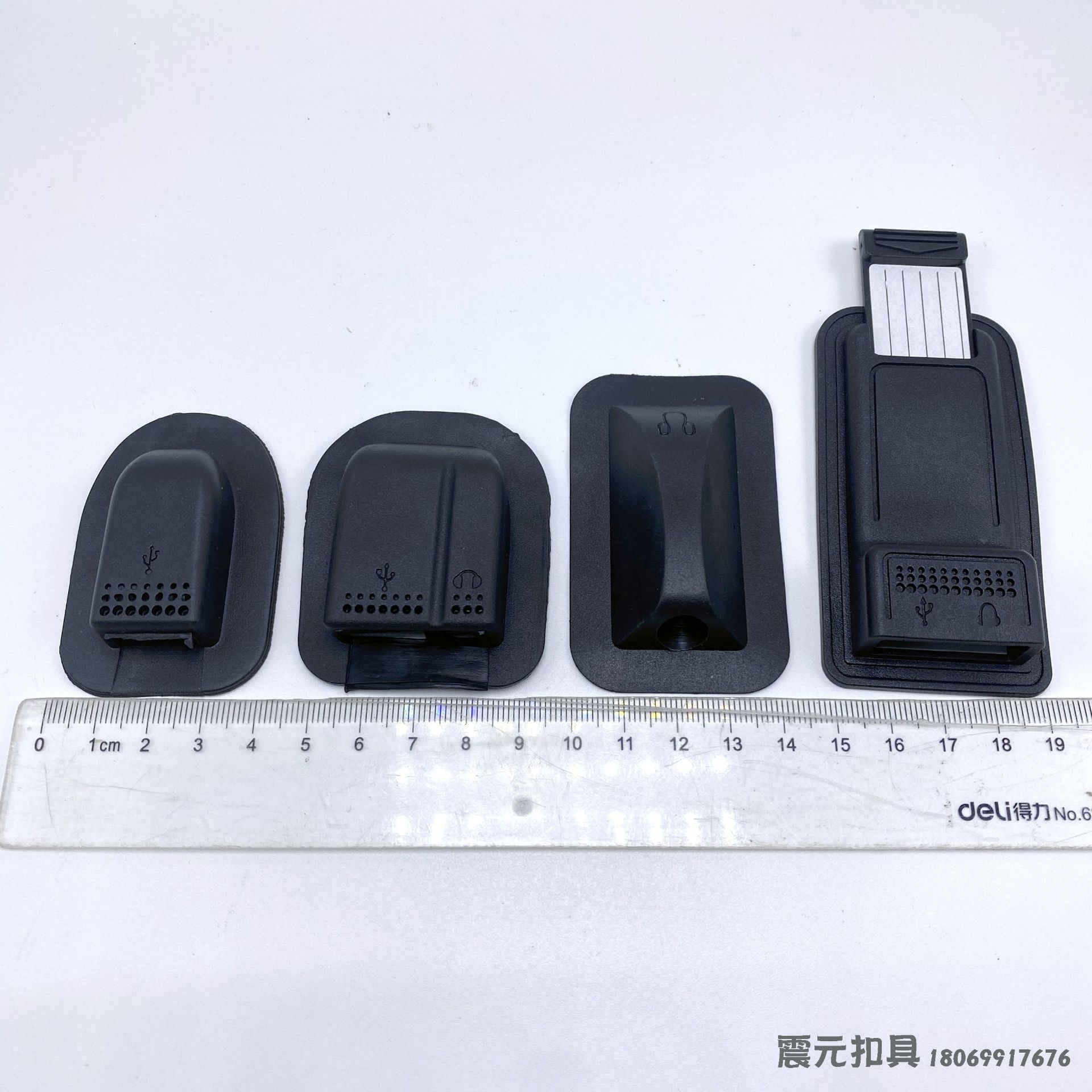 Plastic accessories for bags, data cables and set boxes are available in various styles, suitable for use on all kinds of bags. In stock Application Scenario