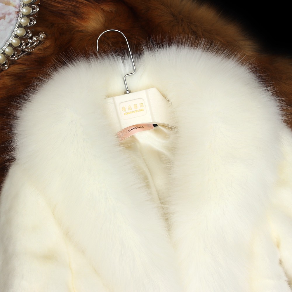 Winter new 2021 fur coat for women, mid-length faux mink coat, short coat, fox, slimming and figure-hugging Application Scenario
