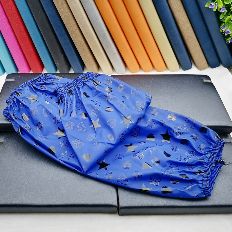 L1122 Five-pointed Star Love Waterproof Sleeve Guard, household cleaning and labor protection sleeve guard, household male and female work sleeve guard details Picture