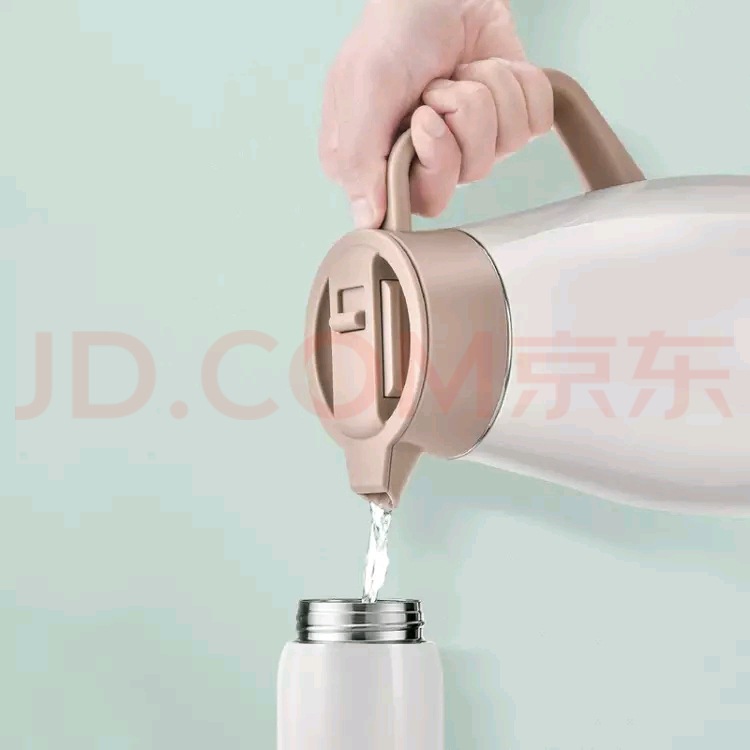 米索H系列2.0北欧风格保温壶/暖瓶/双层304不锈钢开关省时省力