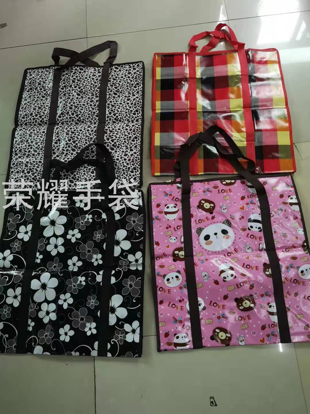 Non-woven fabric bags, laminated bags, shopping bags, colored bags, cartoon bags Item Picture