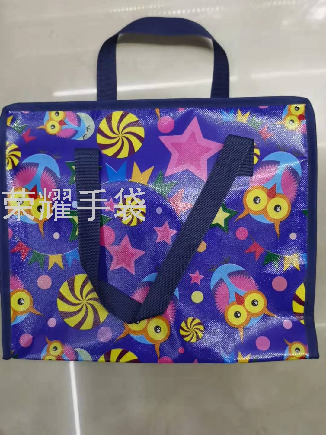 Cartoon bags, non-woven fabric bags, shopping bags, woven bags, non-woven fabric laminated bags details Picture