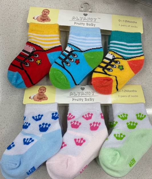 21 New baby socks Warm colorful socks Cute socks